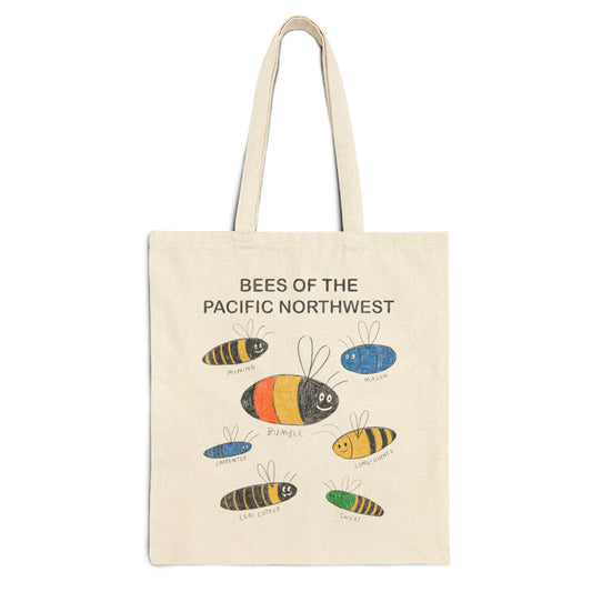 Bees of the Pacific Northwest Tote Bag