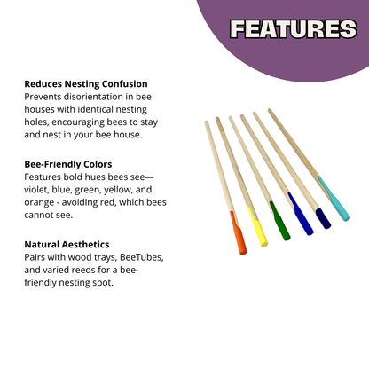Bee Wayfinders - Summer Leaf Bees