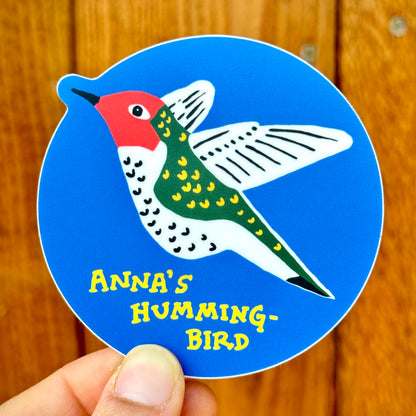 Anna's Hummingbird Sticker