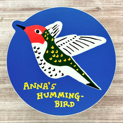 Anna's Hummingbird Sticker
