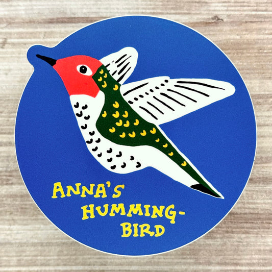 Anna's Hummingbird Sticker