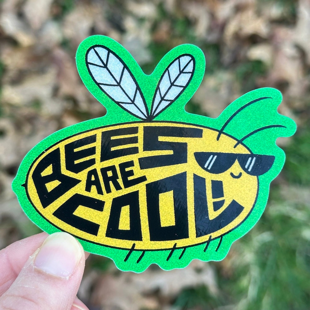 Bees Are Cool! Sticker