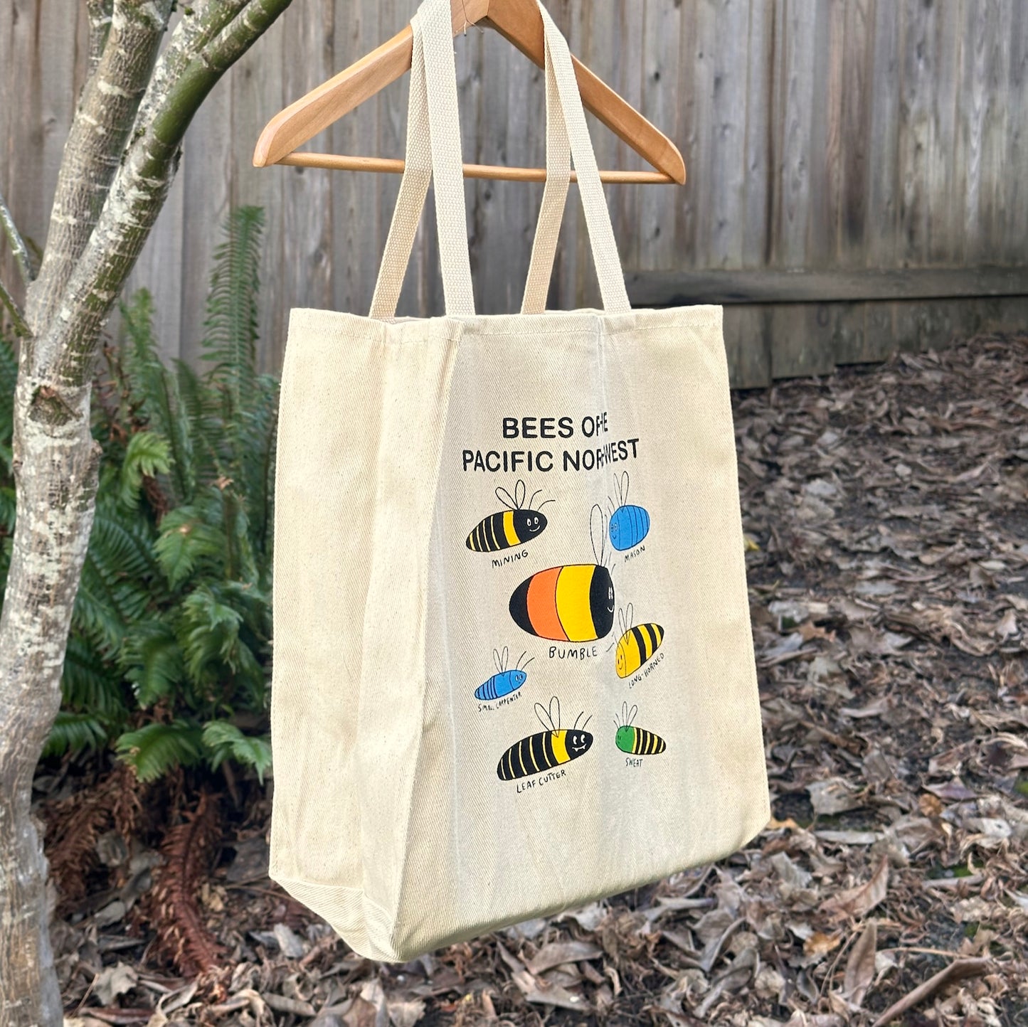 Bees of the PNW Tote Bag