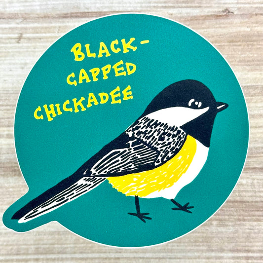 Black-Capped Chickadee Sticker
