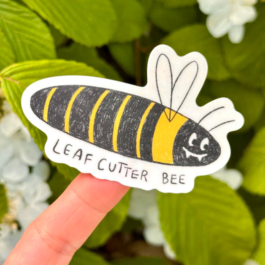 Leafcutter Bee Sticker