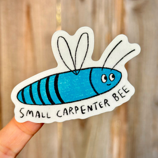 Small Carpenter Bee Sticker