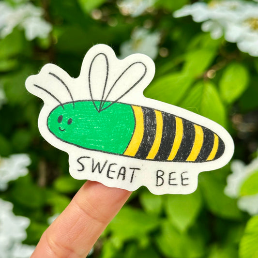 Sweat Bee Sticker